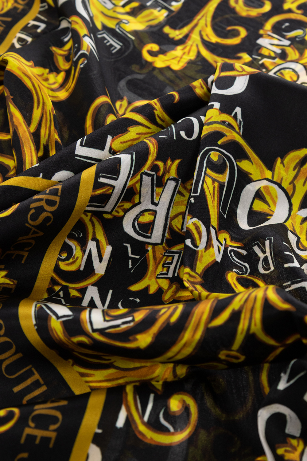Black Silk shawl Versace Jeans Couture - Ravell slim-fit